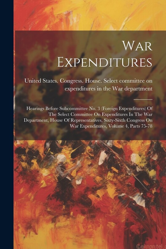 Front cover_War Expenditures