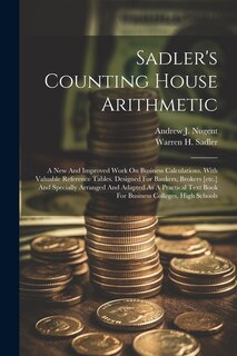 Couverture_Sadler's Counting House Arithmetic