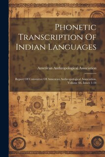 Couverture_Phonetic Transcription Of Indian Languages