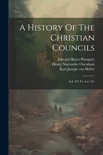 Front cover_A History Of The Christian Councils