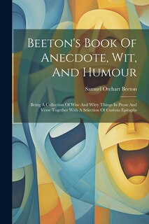 Front cover_Beeton's Book Of Anecdote, Wit, And Humour