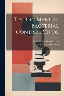 Couverture_Testing Manual Bacterial Control Guide