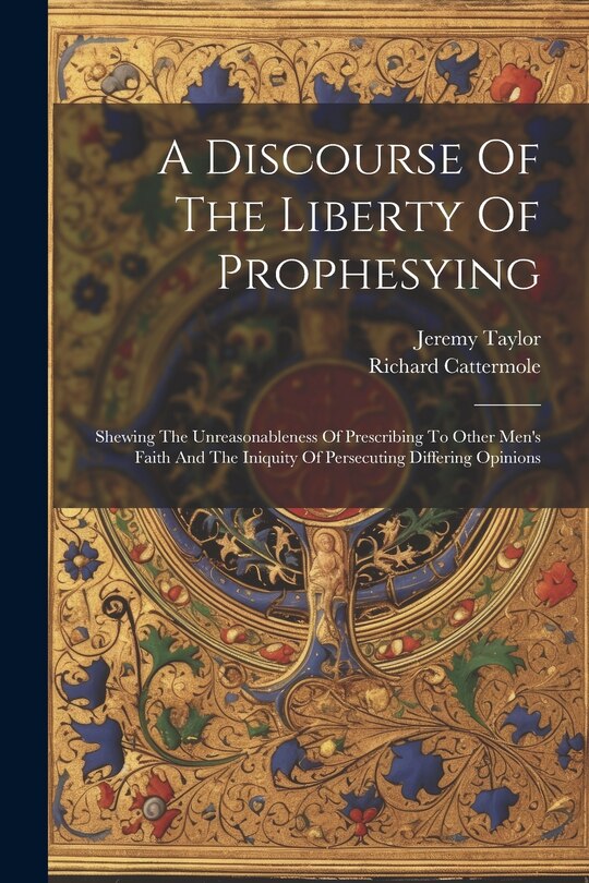 Couverture_A Discourse Of The Liberty Of Prophesying