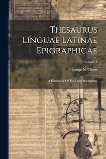 Front cover_Thesaurus Linguae Latinae Epigraphicae