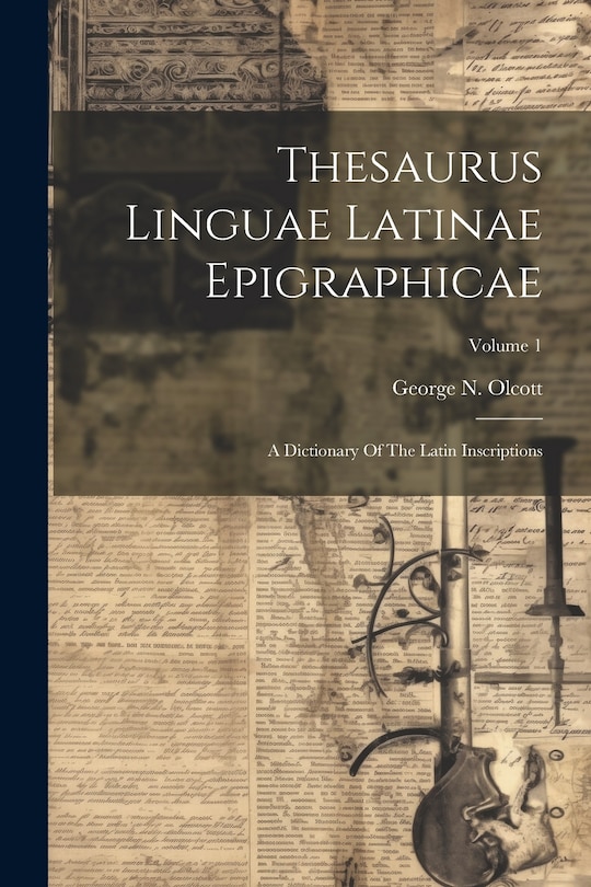 Front cover_Thesaurus Linguae Latinae Epigraphicae