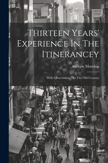 Couverture_Thirteen Years' Experience In The Itinerancey