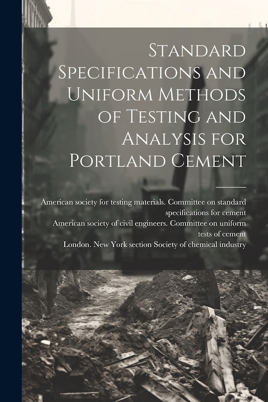 Front cover_Standard Specifications and Uniform Methods of Testing and Analysis for Portland Cement