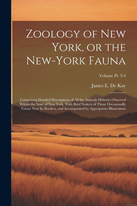 Couverture_Zoology of New York, or the New-York Fauna