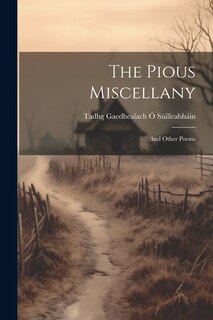 Front cover_The Pious Miscellany; and Other Poems