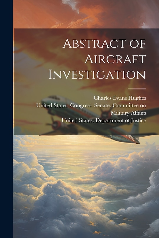 Front cover_Abstract of Aircraft Investigation