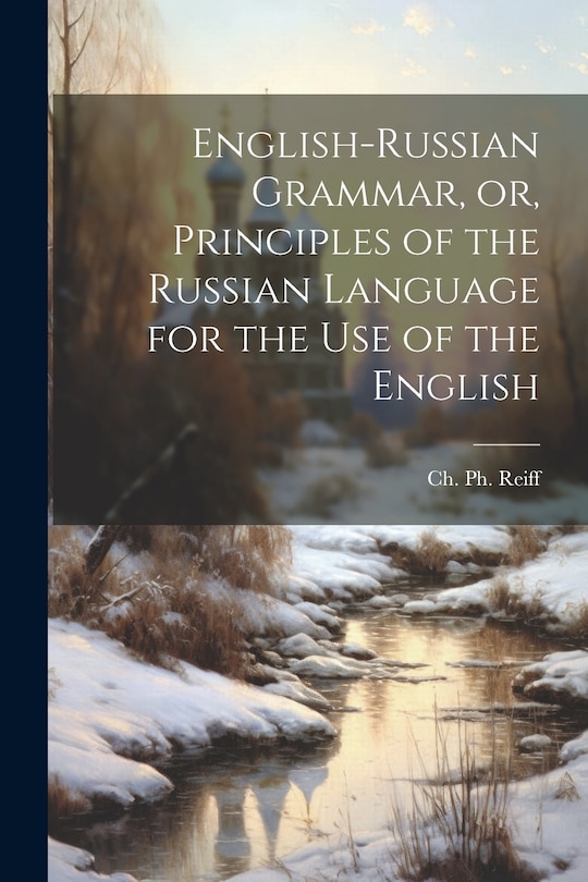 Couverture_English-Russian Grammar, or, Principles of the Russian Language for the Use of the English