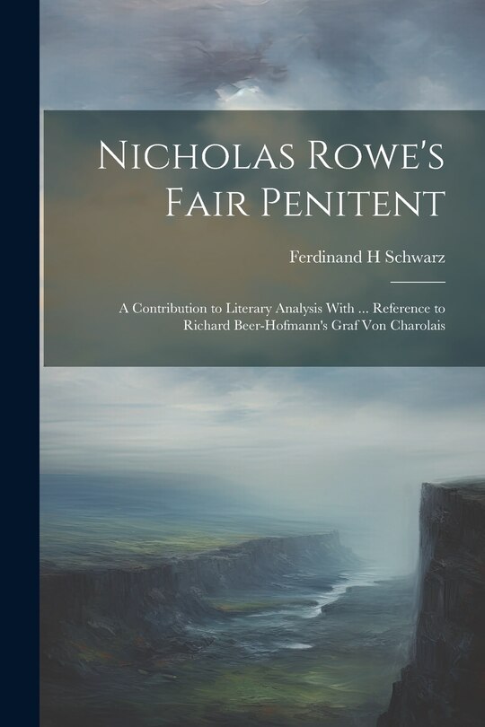 Front cover_Nicholas Rowe's Fair Penitent