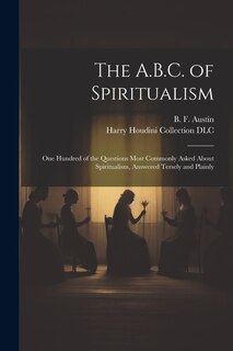 Front cover_The A.B.C. of Spiritualism