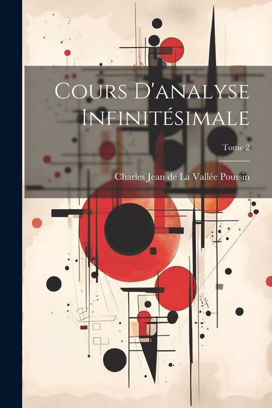 Front cover_Cours d'analyse infinitésimale; Tome 2
