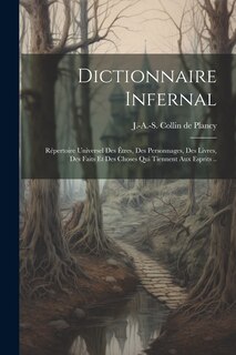 Couverture_Dictionnaire infernal; répertoire universel des êtres, des personnages, des livres, des faits et des choses qui tiennent aux esprits ..