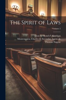 Front cover_The Spirit of Laws; Volume 2