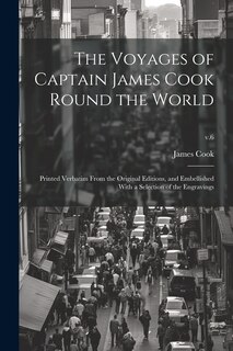 Front cover_The Voyages of Captain James Cook Round the World