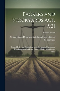 Couverture_Packers and Stockyards Act, 1921