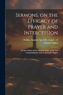 Front cover_Sermons, on the Efficacy of Prayer and Intercession