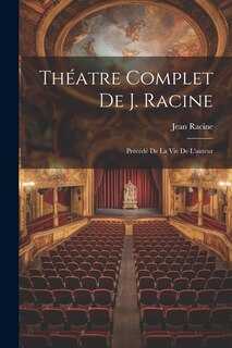 Front cover_Théatre Complet De J. Racine