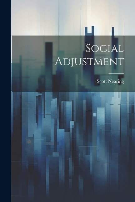 Front cover_Social Adjustment