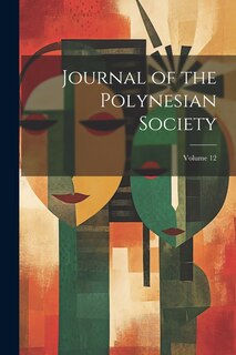 Front cover_Journal of the Polynesian Society; Volume 12