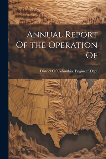 Front cover_Annual Report Of the Operation Of
