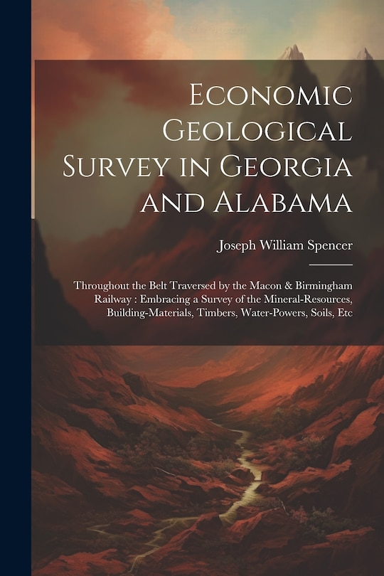 Couverture_Economic Geological Survey in Georgia and Alabama