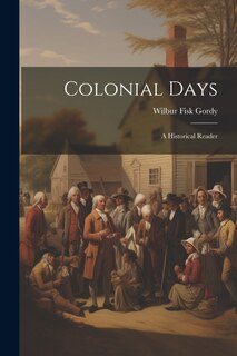 Couverture_Colonial Days
