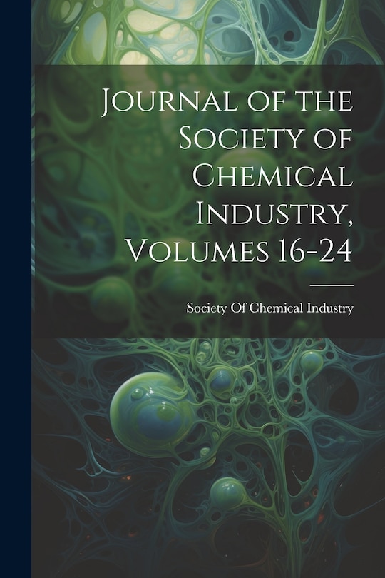 Couverture_Journal of the Society of Chemical Industry, Volumes 16-24