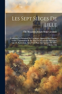 Couverture_Les Sept Sièges De Lille