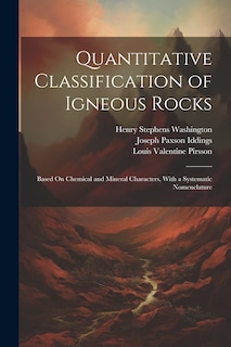 Front cover_Quantitative Classification of Igneous Rocks