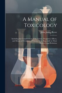 Front cover_A Manual of Toxicology