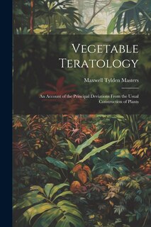 Front cover_Vegetable Teratology