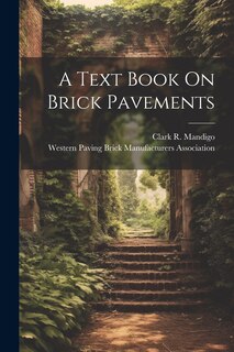 Front cover_A Text Book On Brick Pavements
