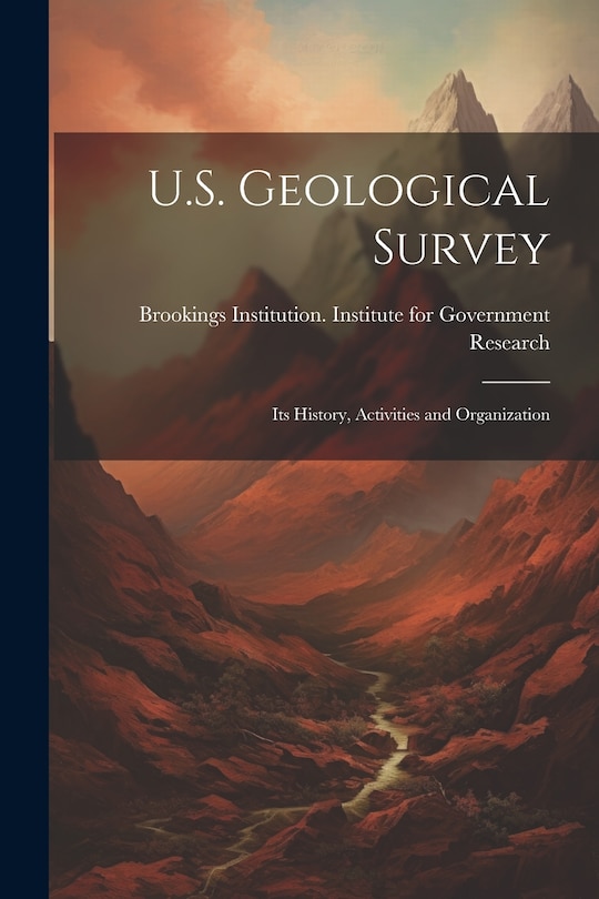 Couverture_U.S. Geological Survey