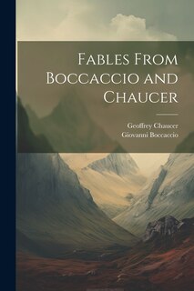 Front cover_Fables From Boccaccio and Chaucer