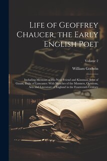 Front cover_Life of Geoffrey Chaucer, the Early English Poet