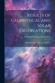 Front cover_Results of Geophysical and Solar Observations