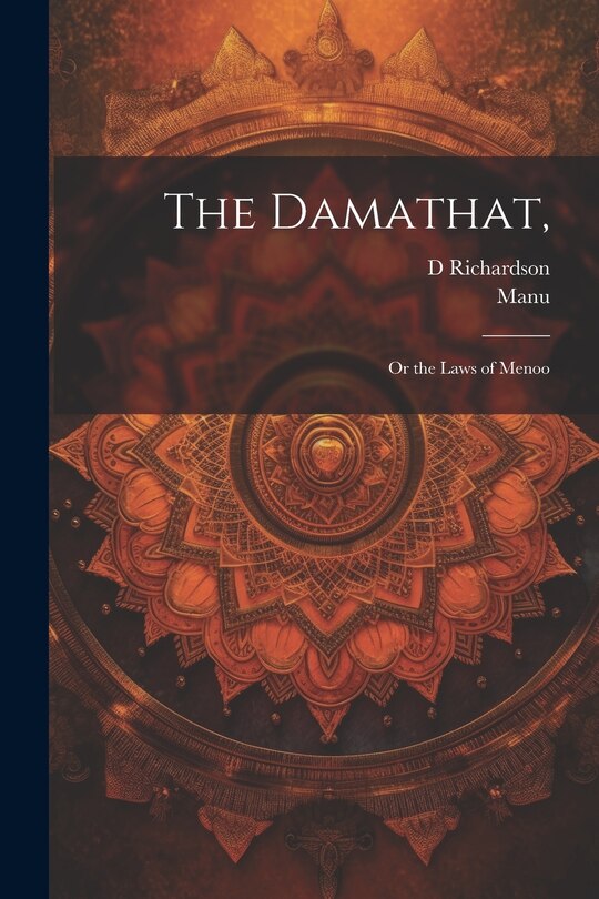 Front cover_The Damathat,