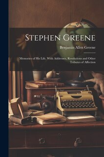 Couverture_Stephen Greene