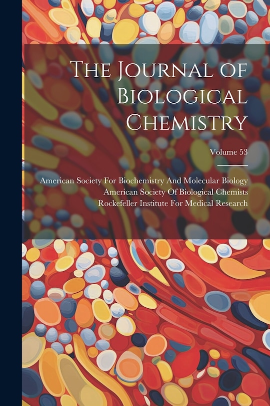 Front cover_The Journal of Biological Chemistry; Volume 53