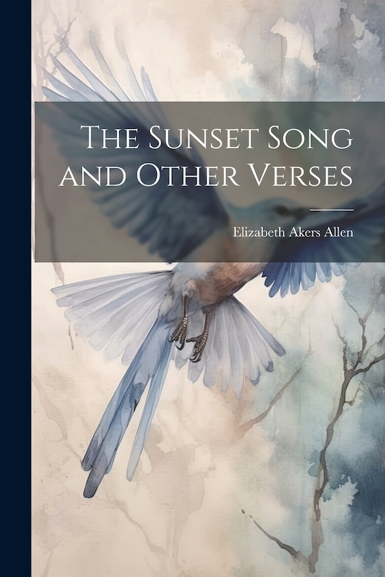 Front cover_The Sunset Song and Other Verses