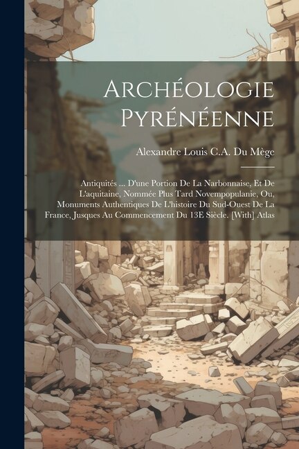 Couverture_Archéologie Pyrénéenne; Antiquités ... D'une Portion De La Narbonnaise, Et De L'aquitaine, Nommée Plus Tard Novempopulanie, Ou, Monuments Authentiques De L'histoire Du Sud-Ouest De La France, Jusques Au Commencement Du 13E Siècle. [With] Atlas