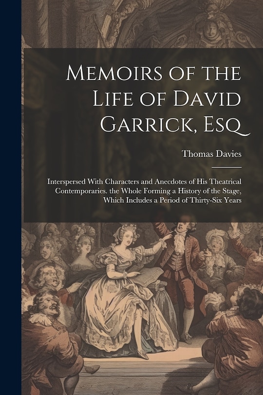 Front cover_Memoirs of the Life of David Garrick, Esq