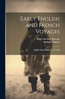 Front cover_Early English and French Voyages