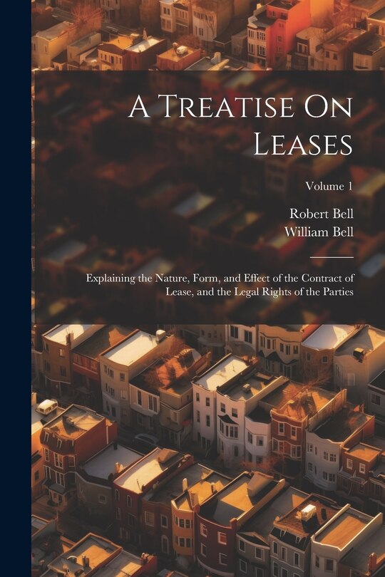 Front cover_A Treatise On Leases