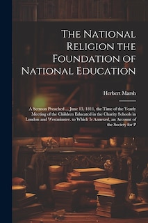 Front cover_The National Religion the Foundation of National Education