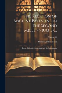 Front cover_The Religion of Ancient Palestine in the Second Millennium B.C.