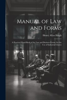Front cover_Manual of Law and Forms